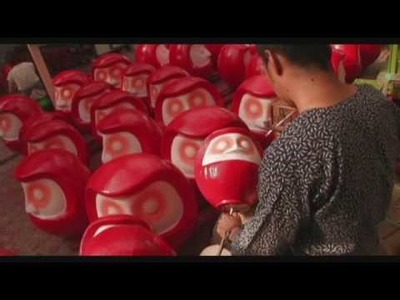 The Making of a Traditional Daruma Doll