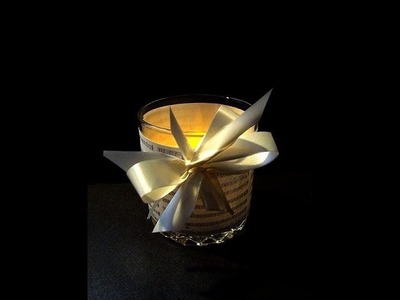 VOTIVE CANDLE HOLDERS, Kitchen Tumbler Glass, How to diy, music sheet Place settings, home decor