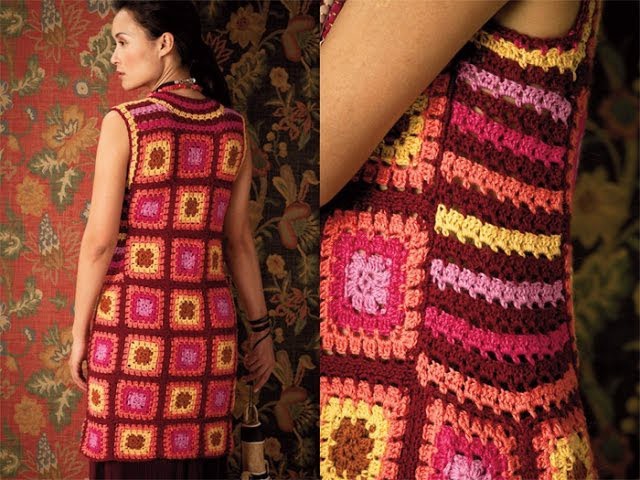 #31 Granny Square Dress, Vogue Knitting Crochet 2012