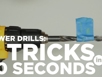 5 Power drill tricks for your DIY projects
