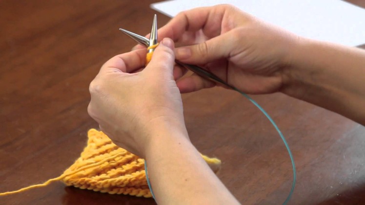 A Tutorial on Daisy Stitch Knitting : Advanced Knitting Stitches