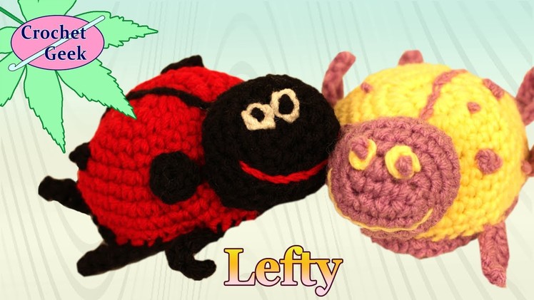 Amigurumi LadyBug Princess Left Hand Crochet Geek