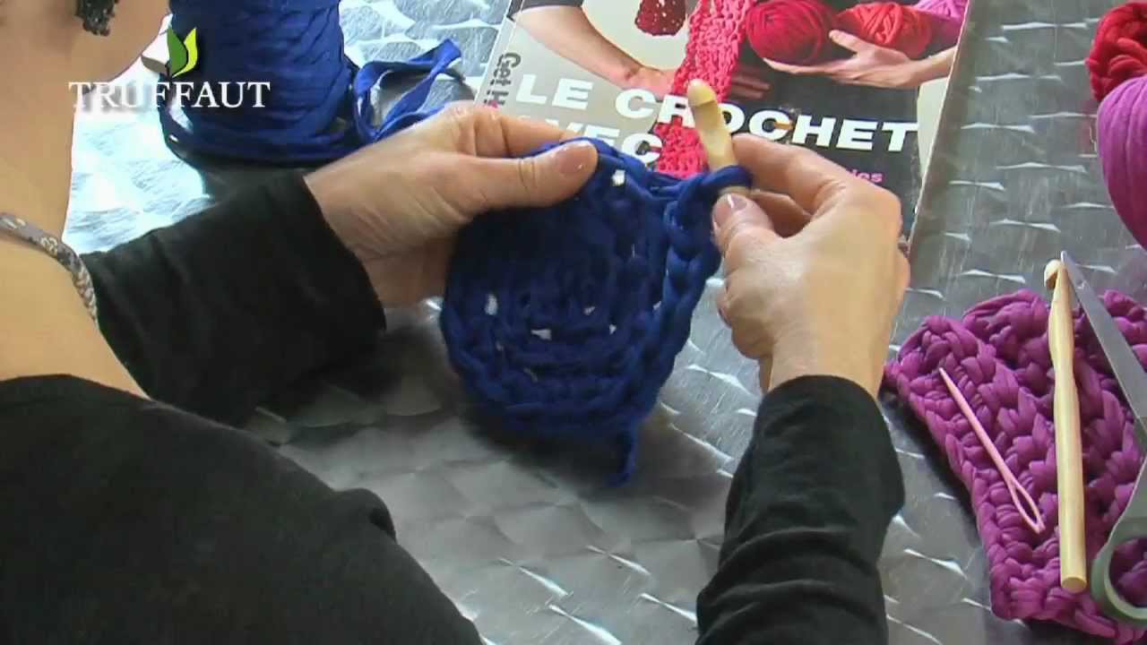 Apprendre le crochet : faire un crochet rond