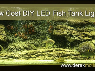 Aquarium DIY LED Lights Tutorial - Bright and Low-Cost