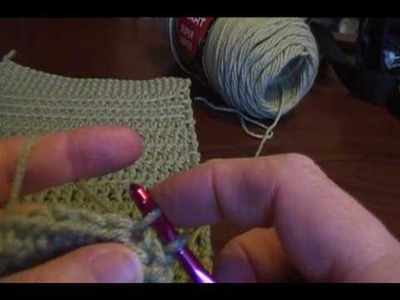 Back to Basics Crochet: Alternative hdc ch; Slip Stitch, Back & Front Loop Only