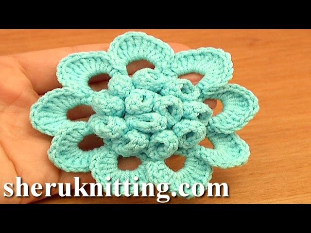 Beautiful Crochet Flower Patterns Tutorial 76 Free Crochet Flower Tutorials