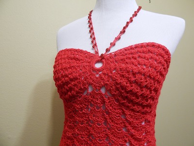 Blusa Coral Crochet parte 2 de 3