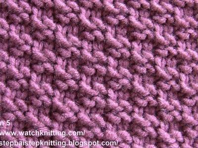 (Checkered ) - Simple Patterns - Free Knitting Patterns Tutorial - Watch Knitting - pattern 5