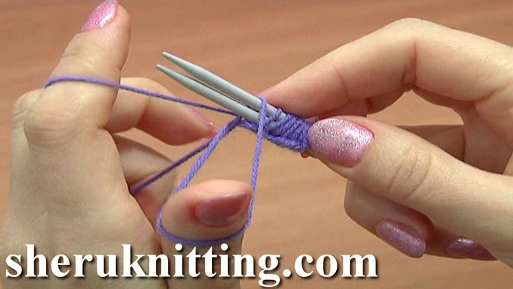Classic Way To Cast On Using Two Knitting Needles Tutorial 1 Method 1 of 18 Knitting Basics