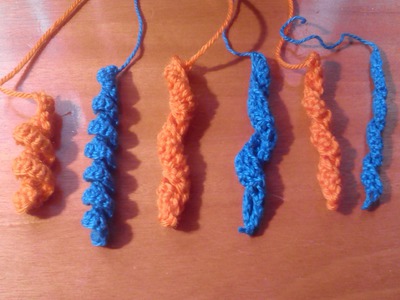 Como hacer espirales, ricitos o bucles a ganchillo o crochet