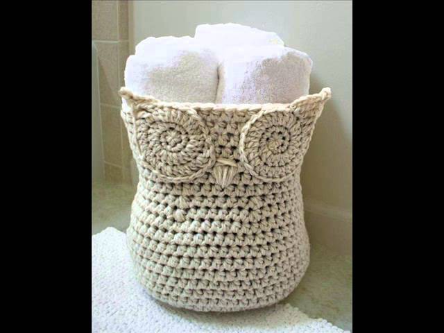 Cool Owl Basket Crochet Pattern Presentation
