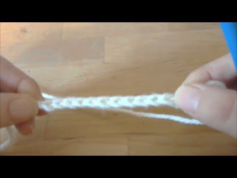 Cours de crochet N°01 - La Chaînette