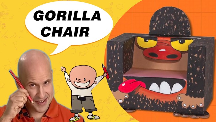 Craft Ideas with Boxes - Gorilla Chair | DIY on BoxYourSelf