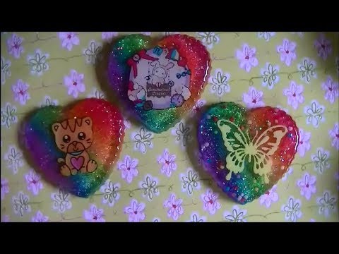 Craft Tutorial: Rainbow Background for Resin