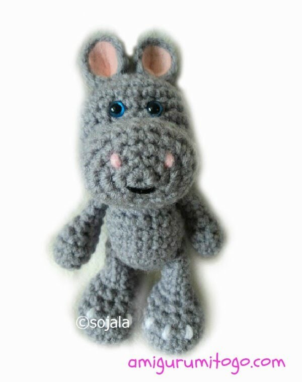 Crochet along make a Hippo part 2