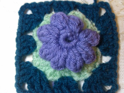 Crochet Blooming Granny Square