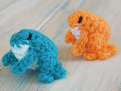 (crochet) How To Crochet a Mini Frog - Yarn Scrap Friday