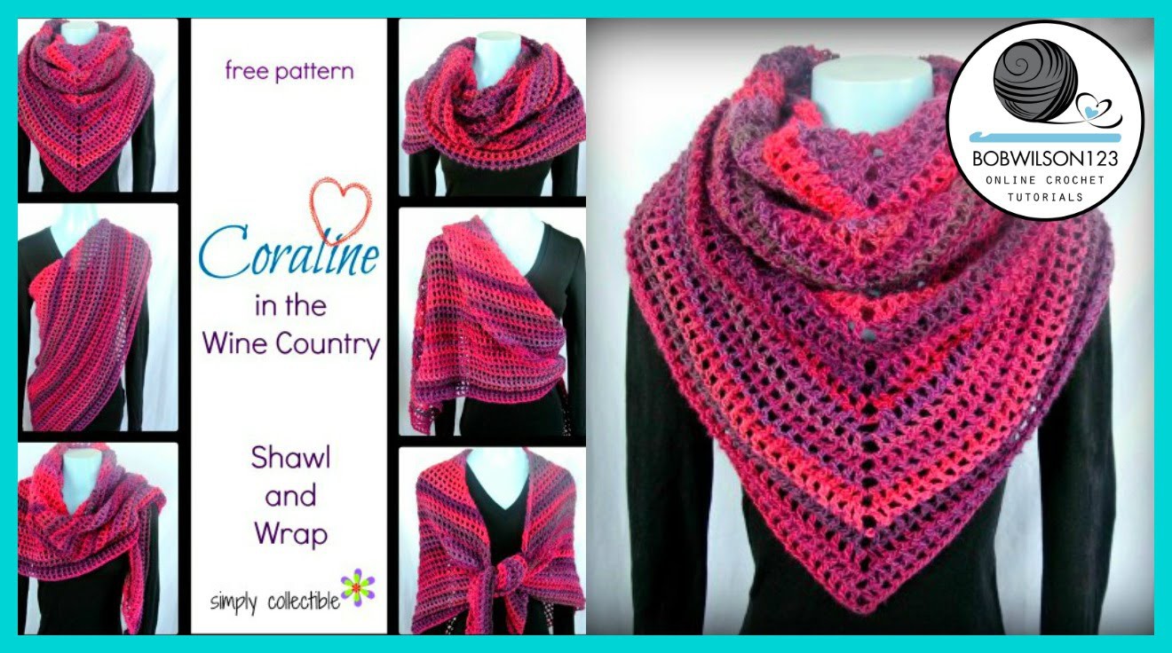 shawl tutorial loose style