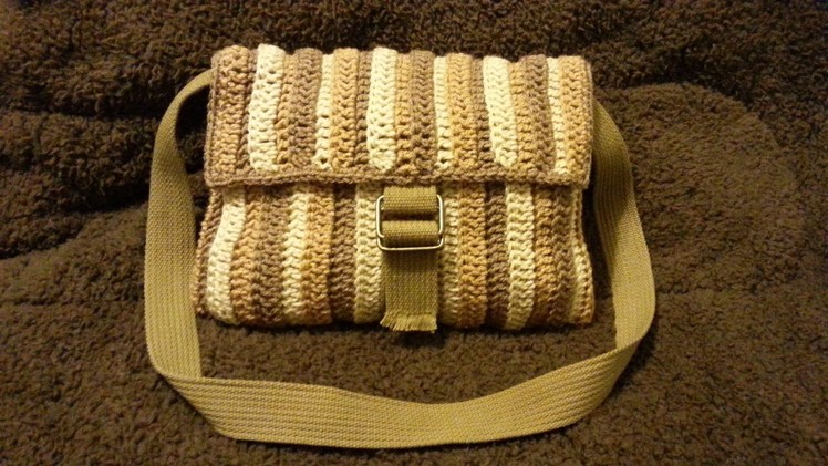 #Crochet Shoulder Bag #TUTORIAL #Designer DIY How to Crochet