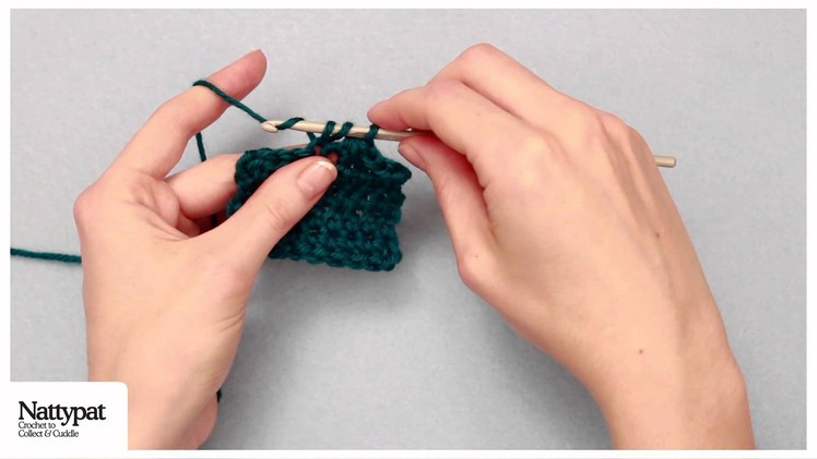Crochet Stitch Guide: Half Double Crochet 2 Stitches Together (hdc2tog)