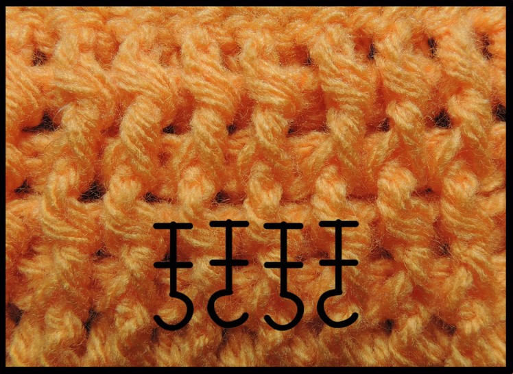 Curso Basico de Crochet : Punto Elastico