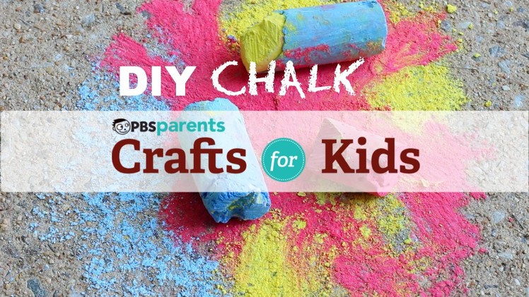 DIY Chalk | Crafts for Kids | PBS Parents