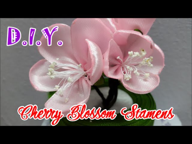 D.I.Y. Cherry Blossom Stamen - Tutorial
