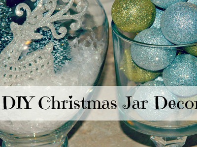 ❄ DIY Craft ❄ Christmas Jar Decor ❄
