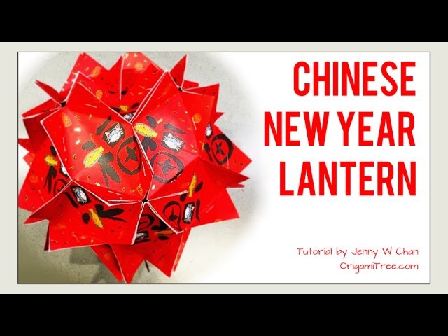 DIY 紅包燈籠 How to Make.Fold Chinese New Year Lantern.Ball.Decoration Crafts with Red Envelopes.Ang Pau