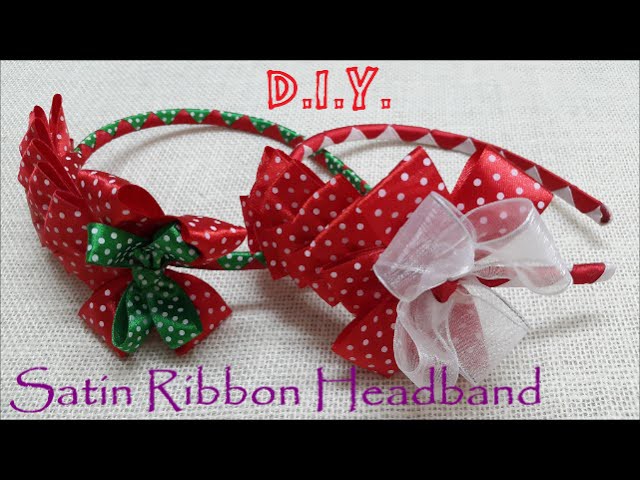 ❆ ☃ ❆ D.I.Y. Holiday Season Headband Tutorial ❆ ☃ ❆