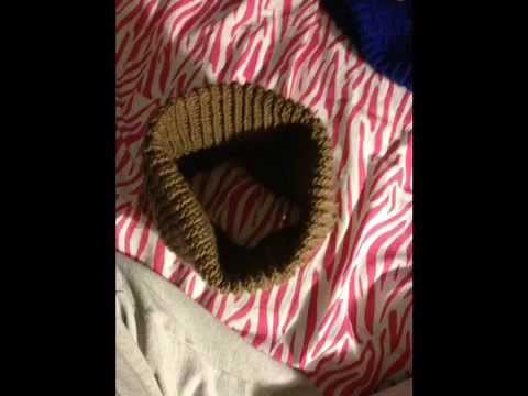 DIY How To - Loom knit Cowl (on long loom)