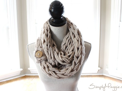 DIY - Knit Button Cuff with Simply Maggie