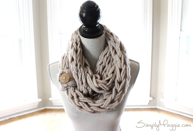 DIY - Knit Button Cuff with Simply Maggie
