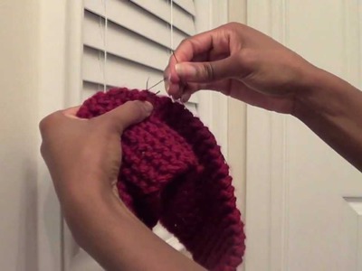 DIY: Knit Headband & Circle Scarf
