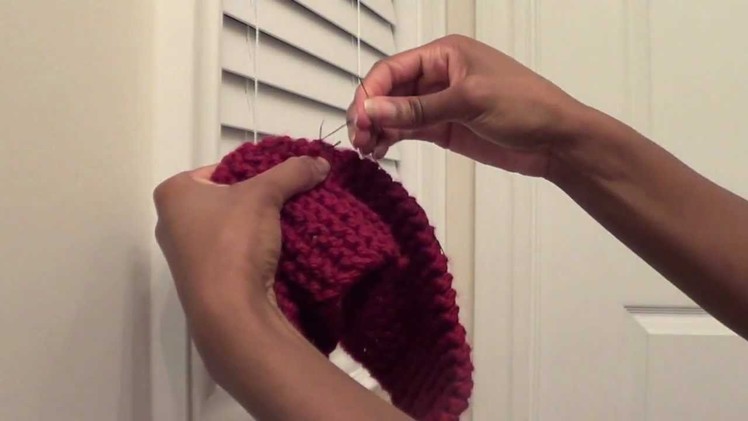 DIY: Knit Headband & Circle Scarf