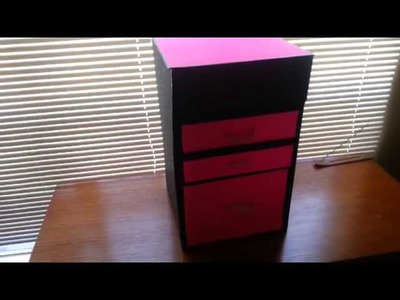 DIY Organizer Drawer Box - Craft Box