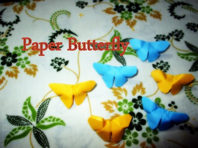 DIY Paper Crafts ::How to Make a Paper Butterfly(Very Easy) - Innovative Arts
