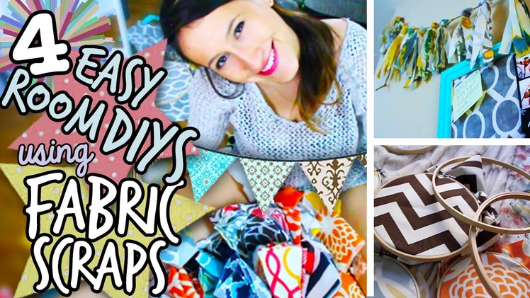 DIY Room Decor: Scrap Fabric Projects (ACTUALLY Easy and Affordable)! | itsLyndsayRae