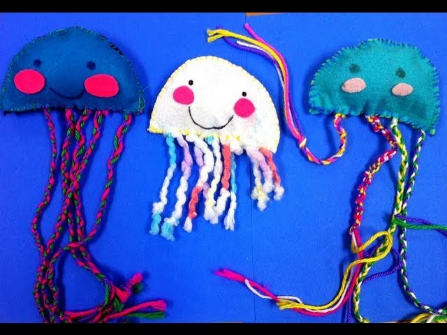 DIY Sew a Cute Kawaii Jellyfish GREAT KIDS CRAFT