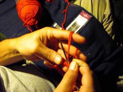 Double knitting 2 socks tutorial pt 1 of 3