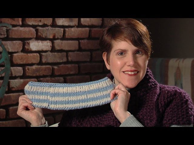 Double Knitting (reversible color knitting) - lk2g-068
