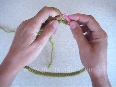 DROPS Knitting Tutorial: How to knit back and forth on circular needle