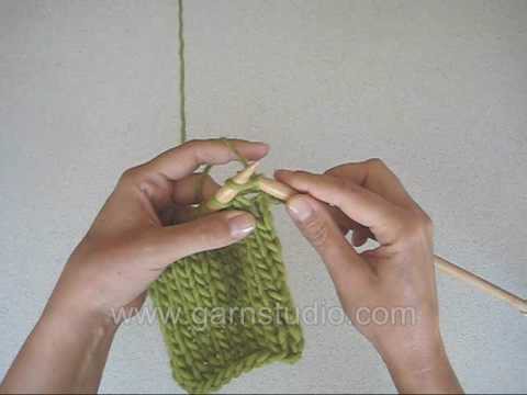 DROPS Knitting Tutorial: How to Knit