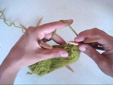 DROPS Knitting Tutorial: How to knit a heel on a knitted sock