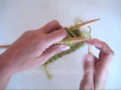 DROPS Knitting Tutorial: How to bind off tubular