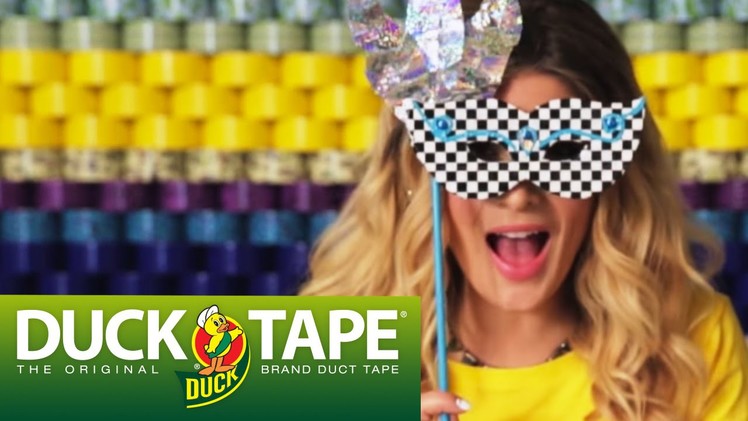 Duck Tape Craft Ideas: How to Make a Party Mask