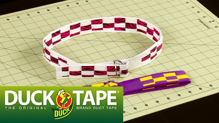 Duct Tape Crafts and DIY Accessories: How to Make a Duck Tape Belt