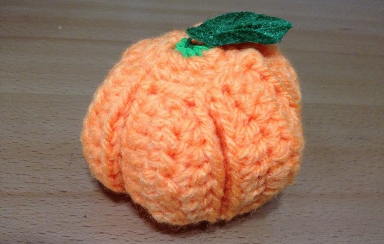みかんの編み方 How to knit mandarin