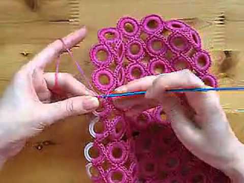 钩针 圈圈包包视频教程 crochet circles bag