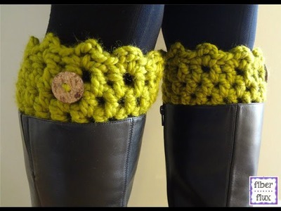 Episode 128: How To Crochet Friendship Boot Cuffs